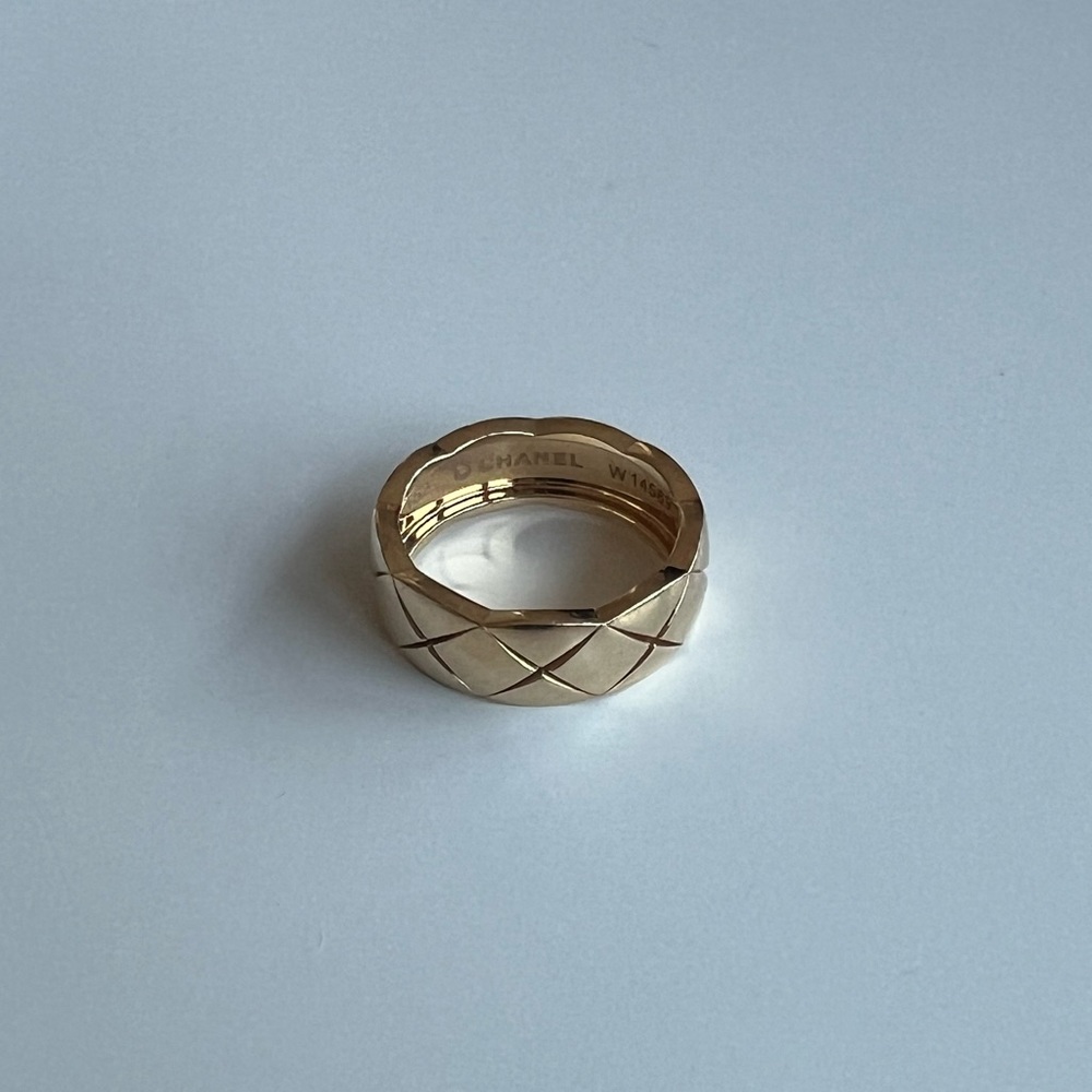 Chanel Coco Crush Ring Small 18k Yellow Gold Size 52